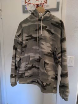 Camo Hoodie Size M