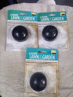 (3) LAWN & GARDEN UNIVERSAL GAS CAP FOR RIDING MOWERS