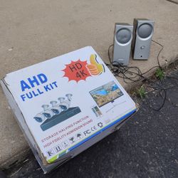 Security System and Bose Speakers 