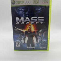 Mass Effect (Microsoft Xbox 360, 2007) Complete & Tested