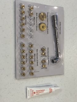 Orifice For Grill Gas Conversion.