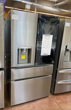 Four-door refrigerator LG instaview 36 inch wide
