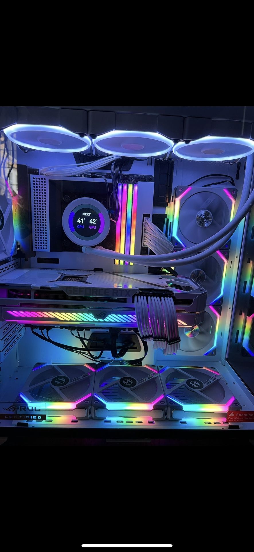 White RTX 3080 PC 