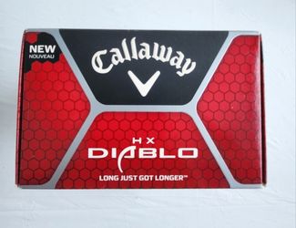 Callaway HX Diablo Golf Balls 12ct Brand New