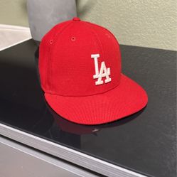 Red Dodgers Hat