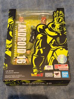 S.H. Figuarts Android 16 Exclusive Edition Dragonball Z SDCC