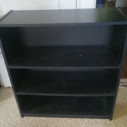 Small Black Bookcase 