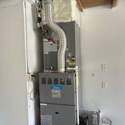 Midea 3ton central AC 454b