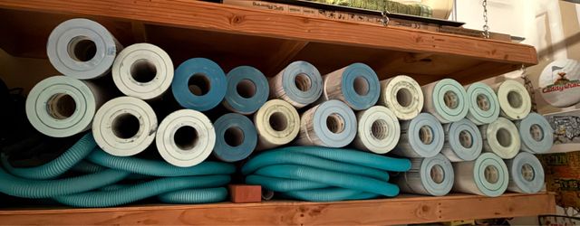 Pool filters galore !