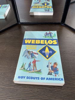Webelos Boy Scout book. Vintage