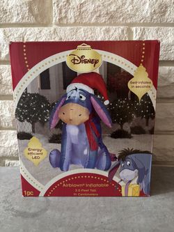 Disney 3’ Inflatable Eeyore Christmas Decoration