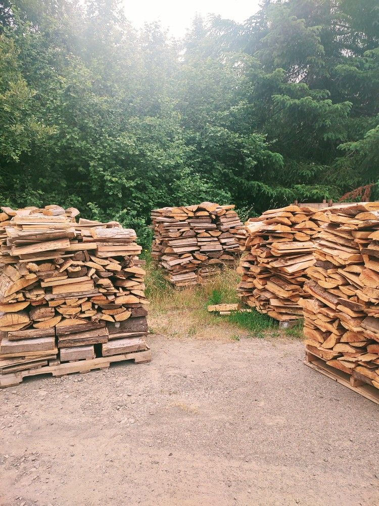 Firewood Dry Sawmill Slab Wood