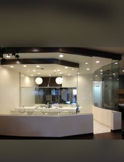 Hair Dresser Chairs And Washing Station