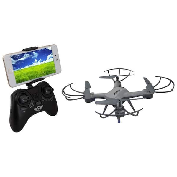 Pro Quadcopter Drone with Wi-Fi Camera, Remote and Phone Holder
