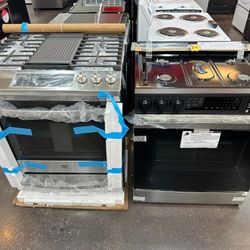 ⭐ New Open Box Electric Gas Stoves ⭐