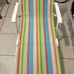 Folding Patio Chase Lounge multi Color