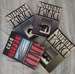 Set of 4 Stephen King Collectors Edition books