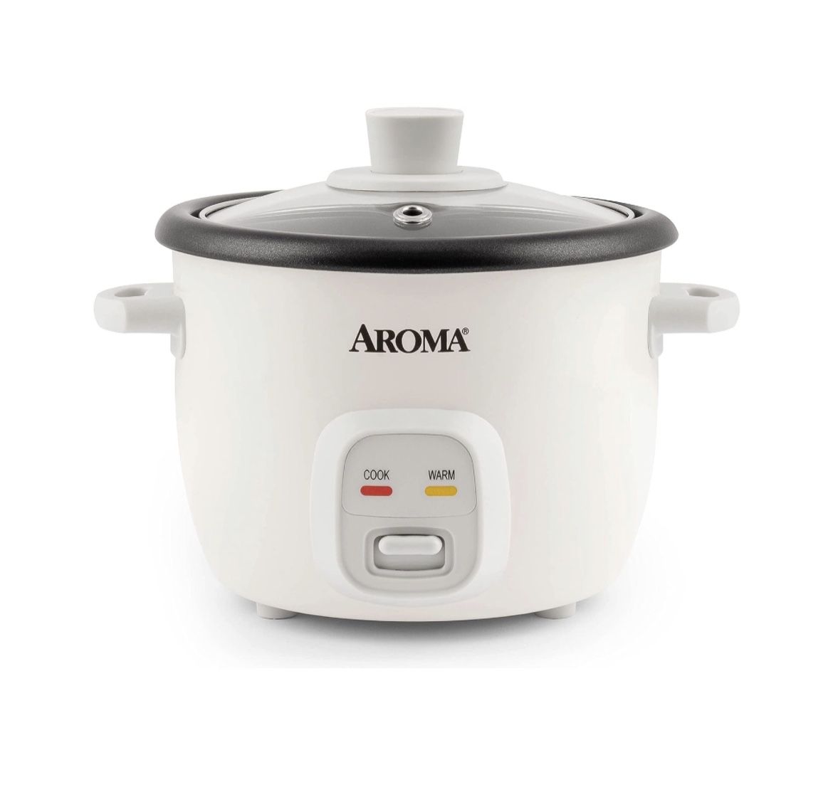 Aroma Housewares 4-Cups (Cooked) 1Qt. Rice Cooker (ARC-302NG)White ...