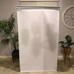 Cortina blanca, plegable