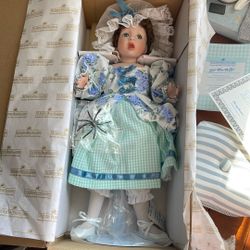 Little Miss Muffett Porcelain Doll