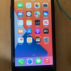 iPhone 6s Plus With Charging Case Wallet Case And Earphones