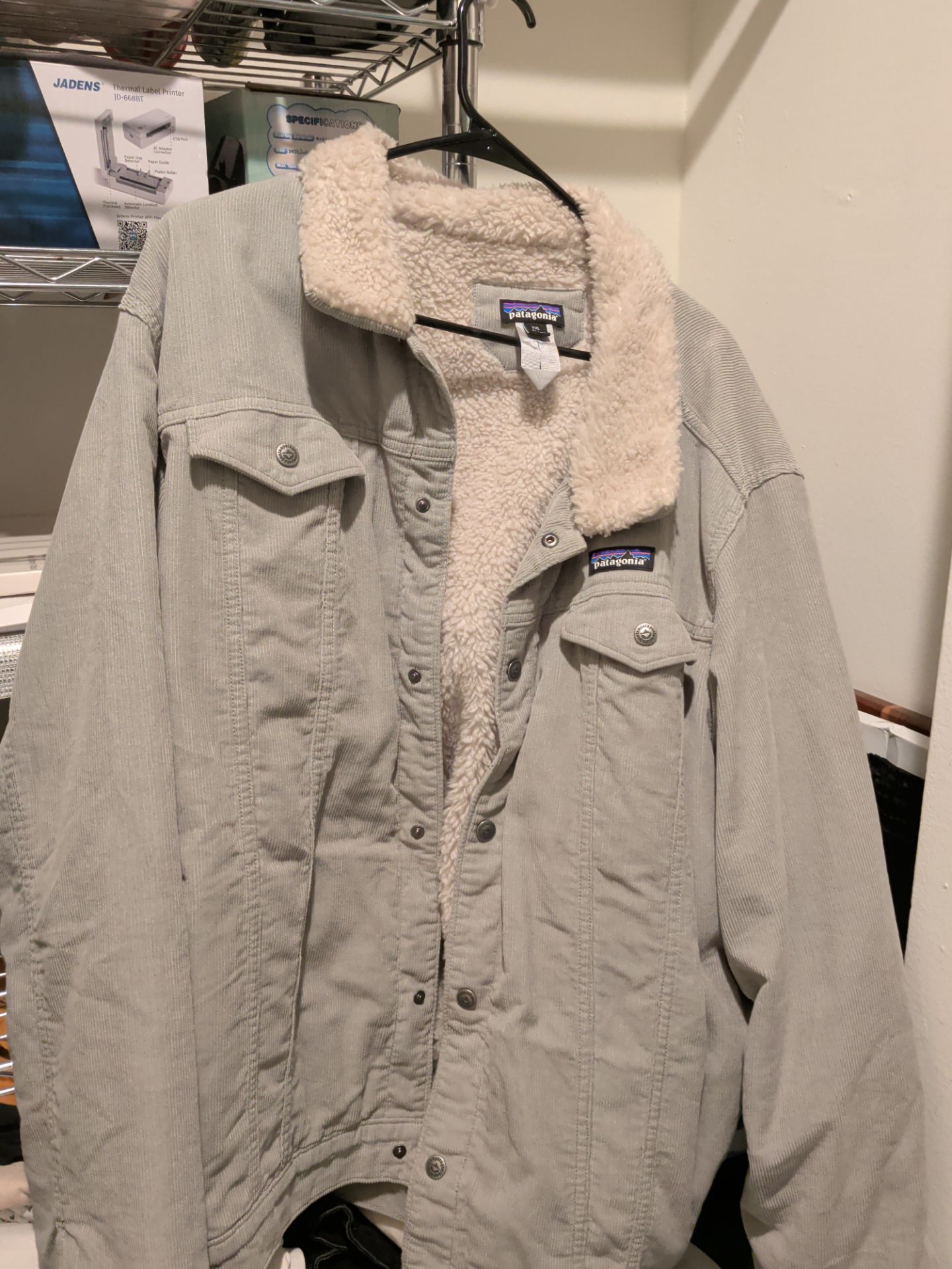 Patagonia Men's Pile-Lined Trucker Jacket 2XL