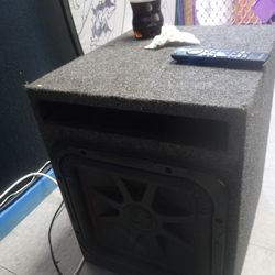 12" Kicker (Solo Baric) Subwoofer 