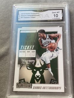 Giannis Antetokounmpo 2018 GMA 10 Season Ticket