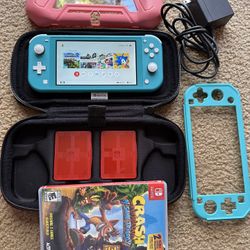 Nintendo Switch Lite With Games And Pack Packs 