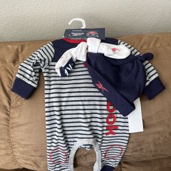 Baby Boy Rebook Set 