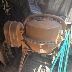 Cement Mixer Used Once