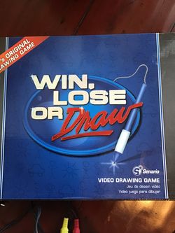 WIN LOSE or DRAW Video Drawing System