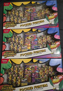 Pokemon Ascended Heros Focused Fighters