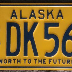 Alaska plate in great condition
