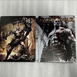 God of War III Custom made Steelbook Case only for PS3/PS4/PS5 (No Game) New