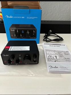 Fender Audiobox Go Recording Audio Interface
