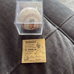 Cal Ripken, JR. Signed Baseball