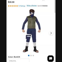 Kids Kakashi Costume - Naruto Shippuden