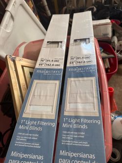 2 New Boxes Of Blinds