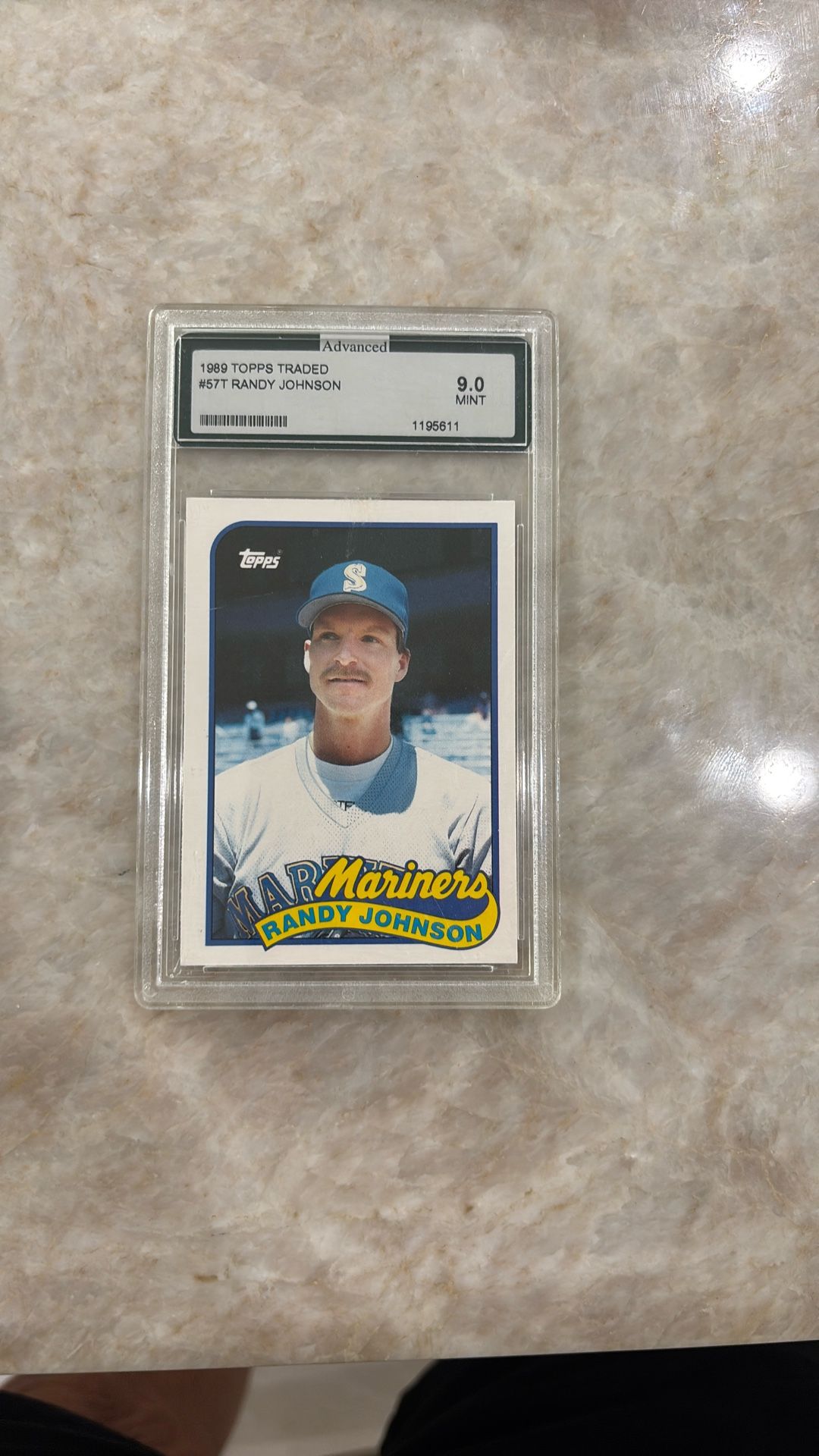 1989 Topps Traded 57t Randy Johnson 9.0 Mint