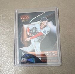 Topps 2023 Chrome Black Connelly Early RC #97 08/25 Boston Red Sox