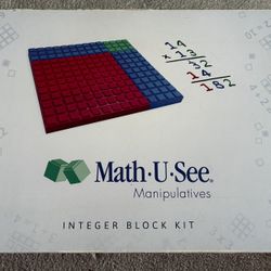 Math U See Integer/Manipulatives Kit 