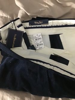 Ralph Lauren "Defining Elegance" Men's Corduroy Pants...(Nwt)...Size (44 x 30)...