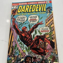 Daredevil #109 Black Widow  vs. Nekra  Marvel 1974  FN-
