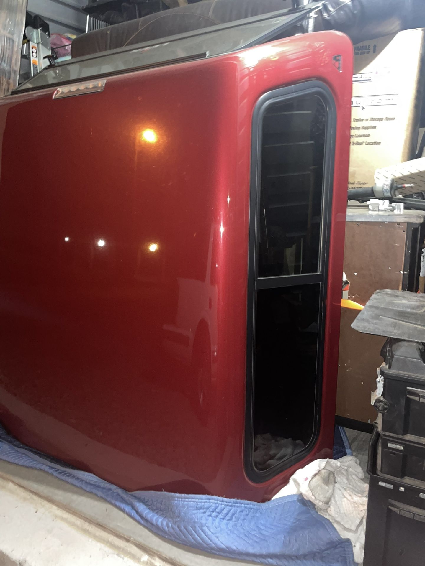 NEED GONE ASAP 2nd Generation Toyota Tacoma Maroon Camper Shell