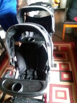Baby trend double carriage