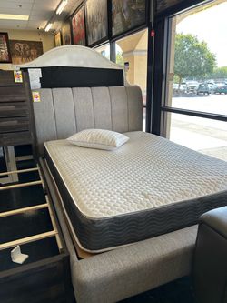 Queen bed frame