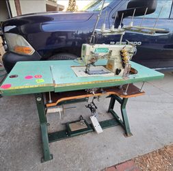 Industrial Yamato Double Needle Cover Stitch Sewing Machine