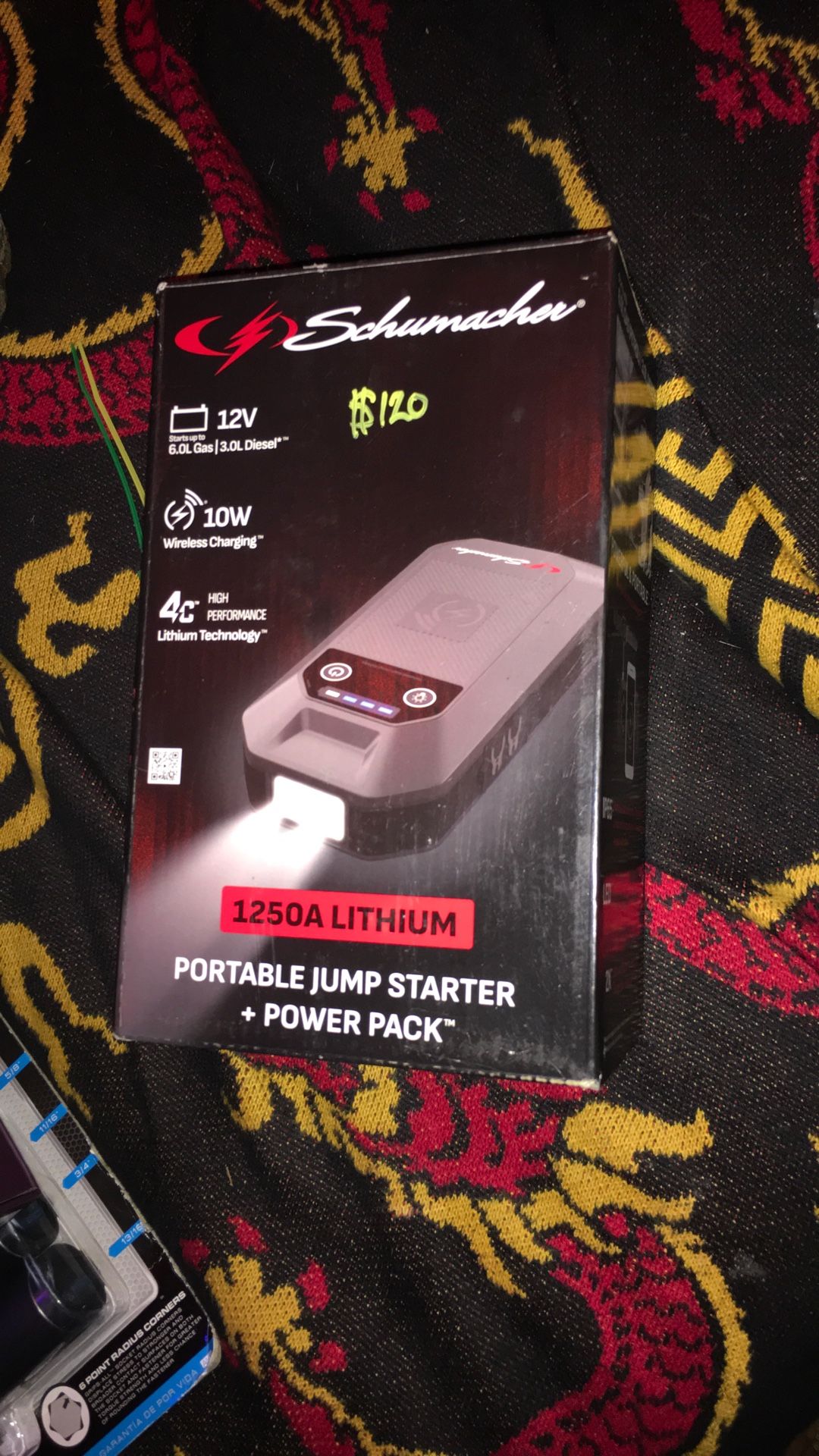 Portable jump, starter power pack