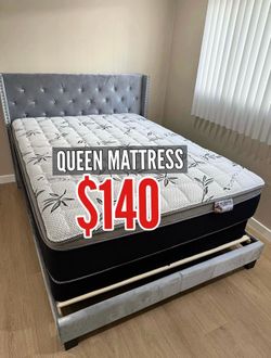 New Queen mattress only $140